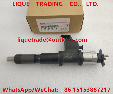 КИТАЙ Инжектор топлива DENSO 8-98139816-3, инжектор 8981398163 095000-8633 ISUZU, 095000-8163, 8981398160, 98139816 поставщик