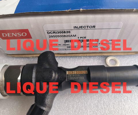 DENSO Инжектор общего рельса 295050-0820 2950500820 DCRI300820 23670-30380 2367030380 2950500820AM поставщик