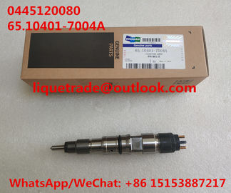 Инжектор 0445120080 коллектора системы впрыска топлива BOSCH, 0 445 120 080 для DAEWOO DOOSAN DL06S 65.10401-7004A поставщик